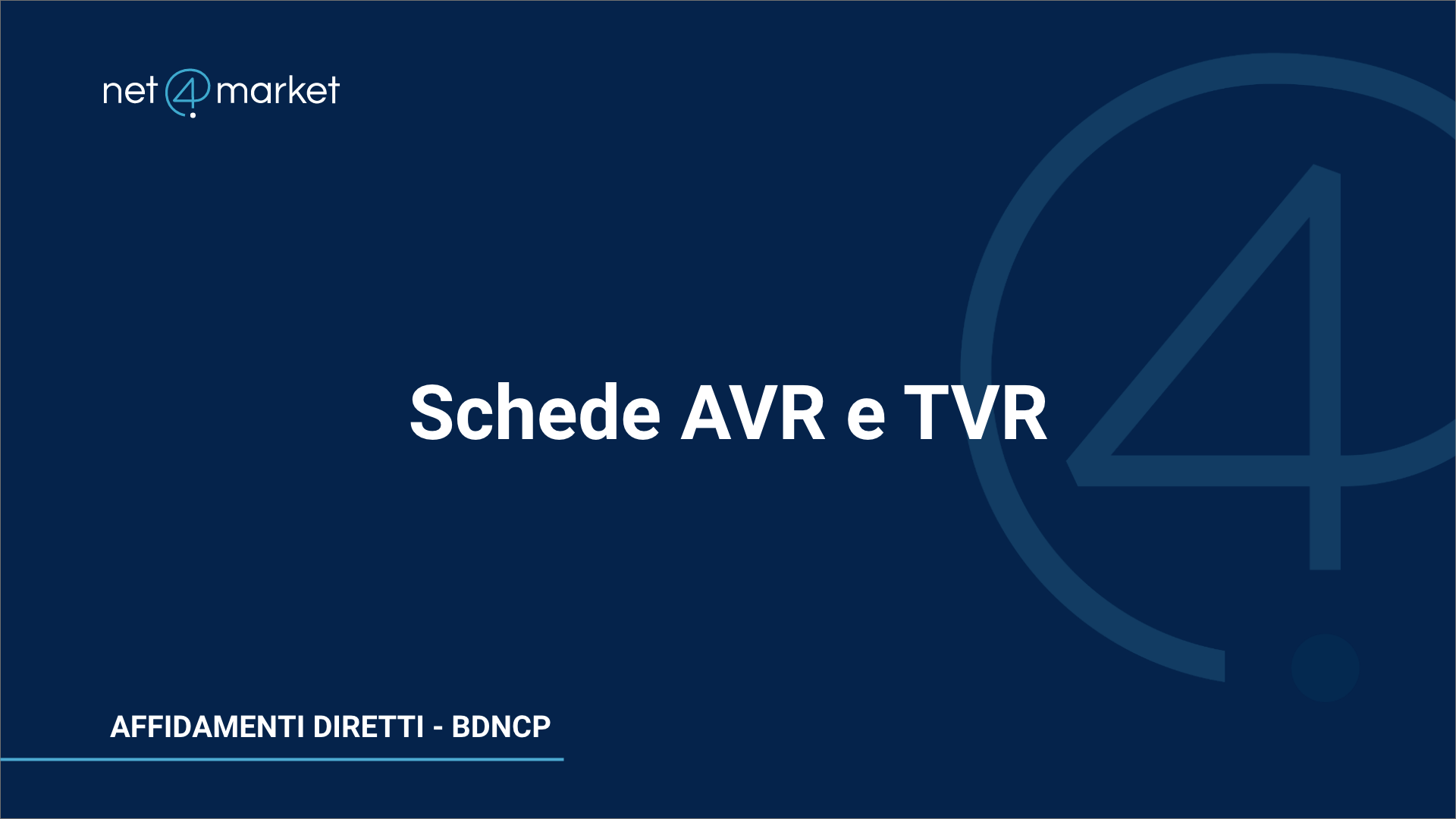 Scheda AVR e TVR